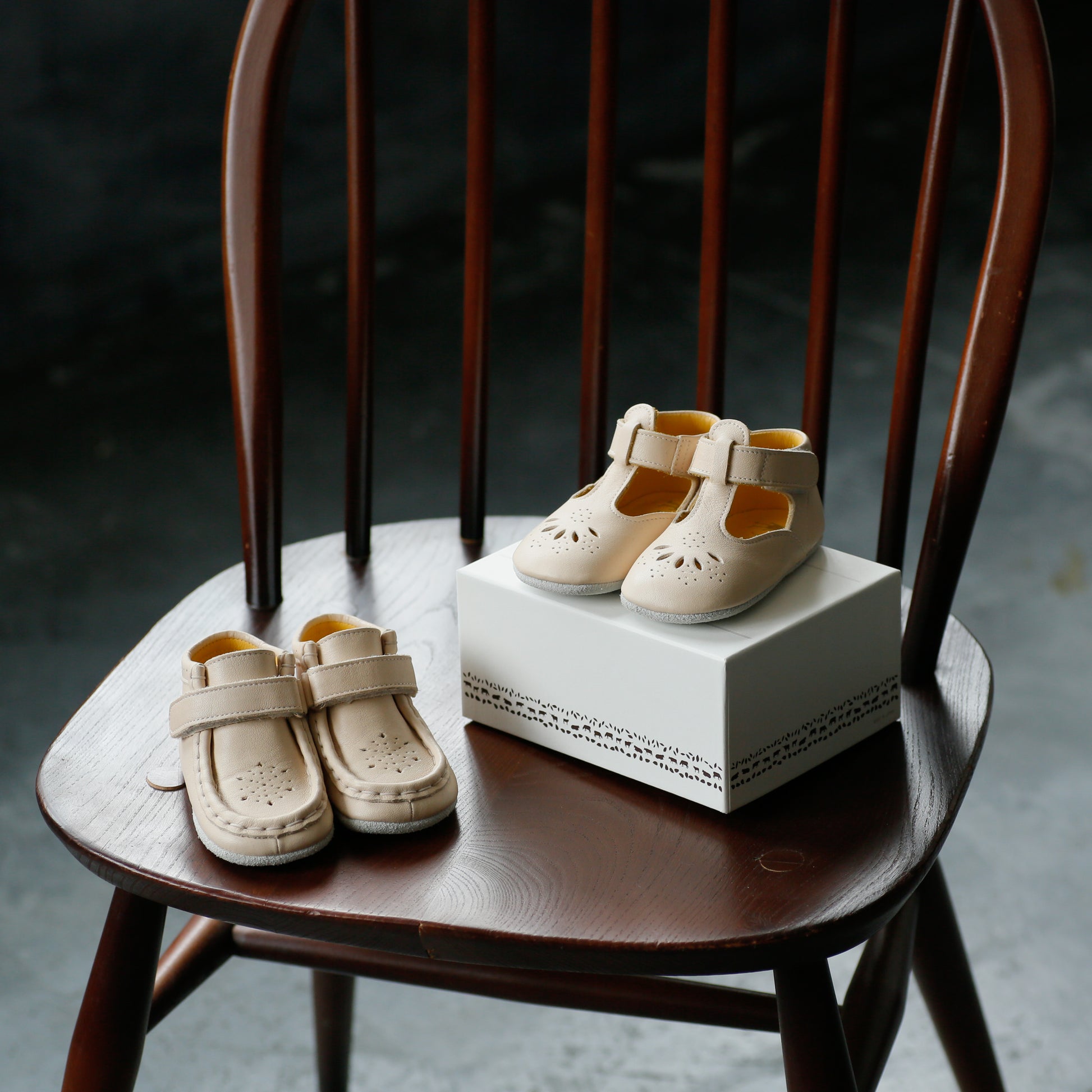 ティーストラップ シューズ 【First Shoes】